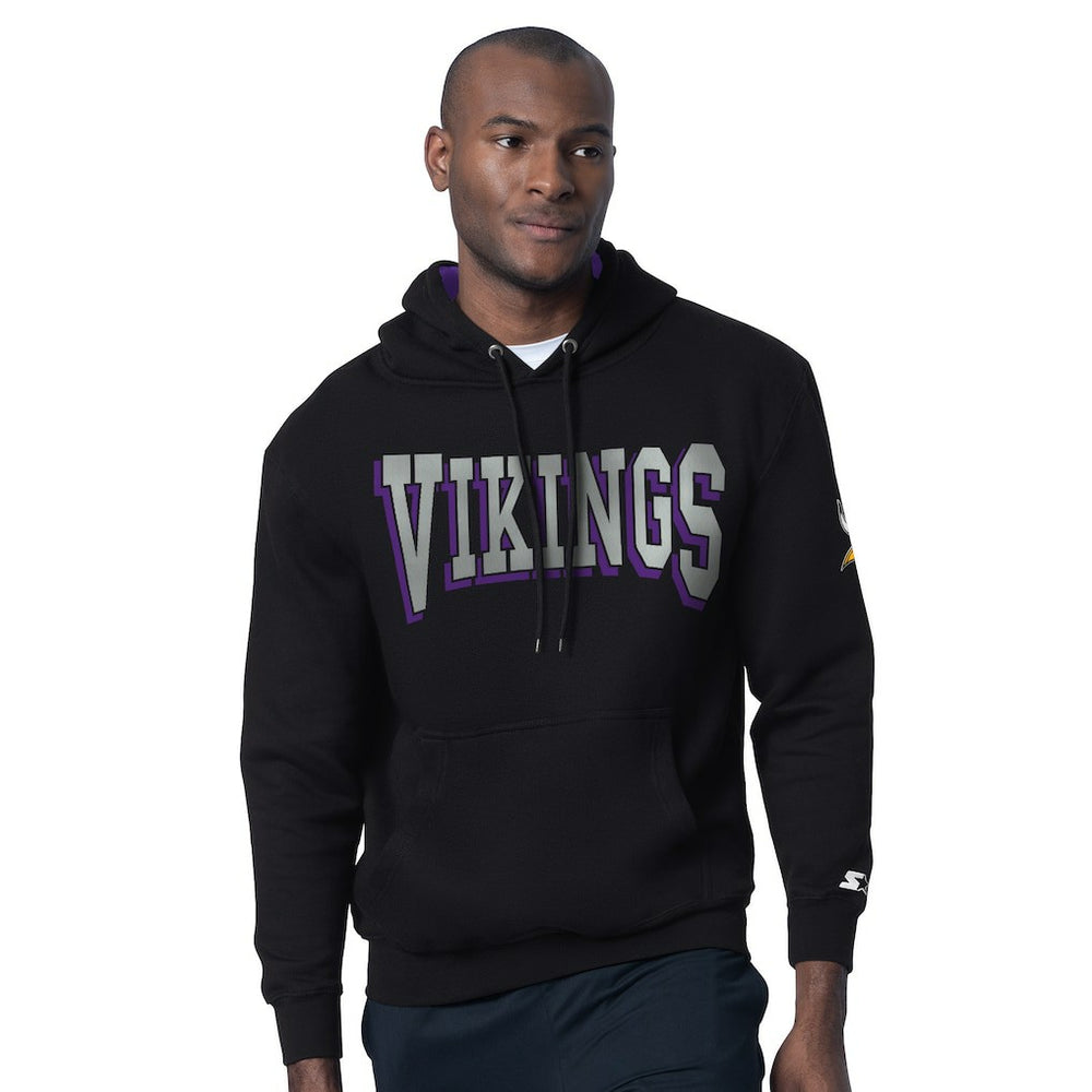 Minnesota Vikings Starter Thursday Night Gridiron Hoodie - Black - NFL