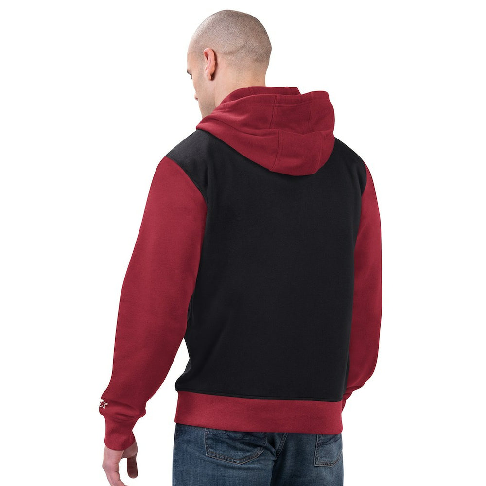 Washington Commanders Starter Thursday Night Gridiron Full-Zip Hoodie - Black/Burgundy - NFL