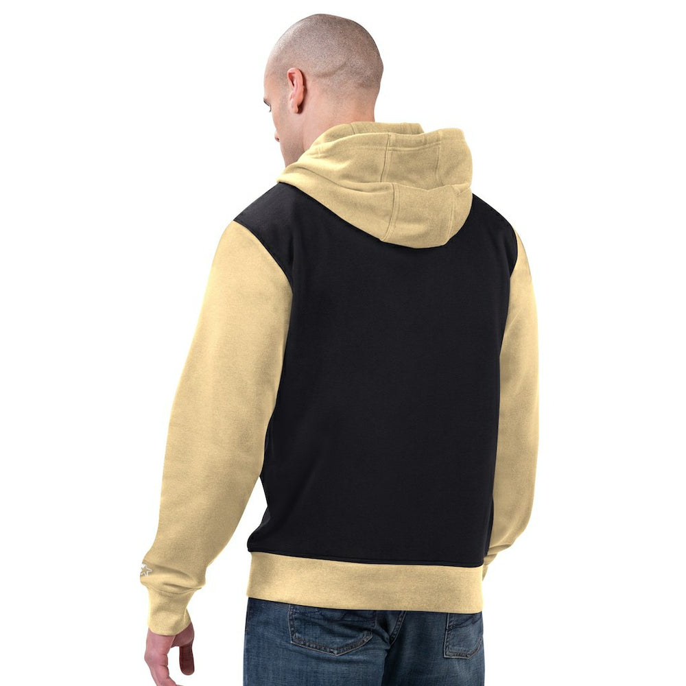 New Orleans Saints Starter Thursday Night Gridiron Full-Zip Hoodie - Black/Gold - NFL