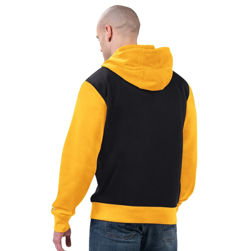 Pittsburgh Steelers Starter Thursday Night Gridiron Full-Zip Hoodie - Black/Gold - NFL
