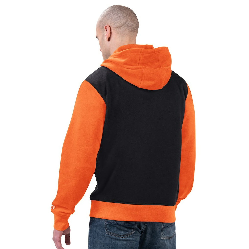 Cincinnati Bengals Starter Thursday Night Gridiron Full-Zip Hoodie - Black/Orange - NFL