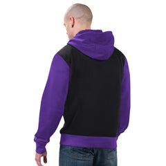 Minnesota Vikings Starter Thursday Night Gridiron Full-Zip Hoodie - Black/Purple - NFL