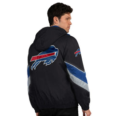 Buffalo Bills Starter Thursday Night Gridiron Full-Zip Jacket - Black/Royal - NFL