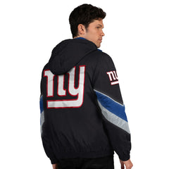 New York Giants Starter Thursday Night Gridiron Full-Zip Jacket - Black/Royal - NFL