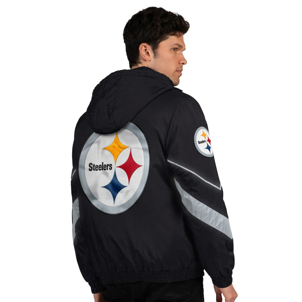 Pittsburgh Steelers Starter Thursday Night Gridiron Full-Zip Jacket - Black/Gold - NFL