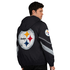 Pittsburgh Steelers Starter Thursday Night Gridiron Full-Zip Jacket - Black/Gold - NFL
