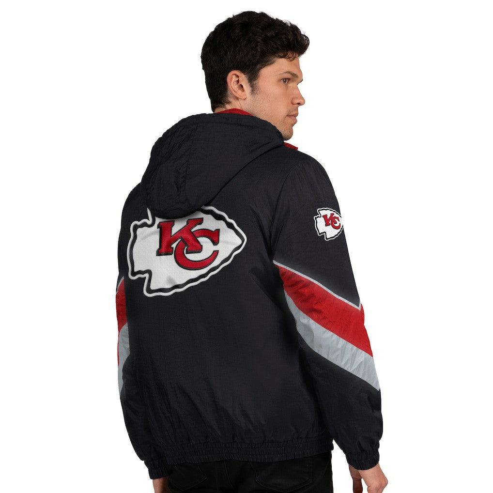 Kansas City Chiefs Starter Thursday Night Gridiron Full-Zip Jacket - Black/Red - NFL
