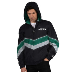 New York Jets Starter Thursday Night Gridiron Full-Zip Jacket - Black/Green - NFL