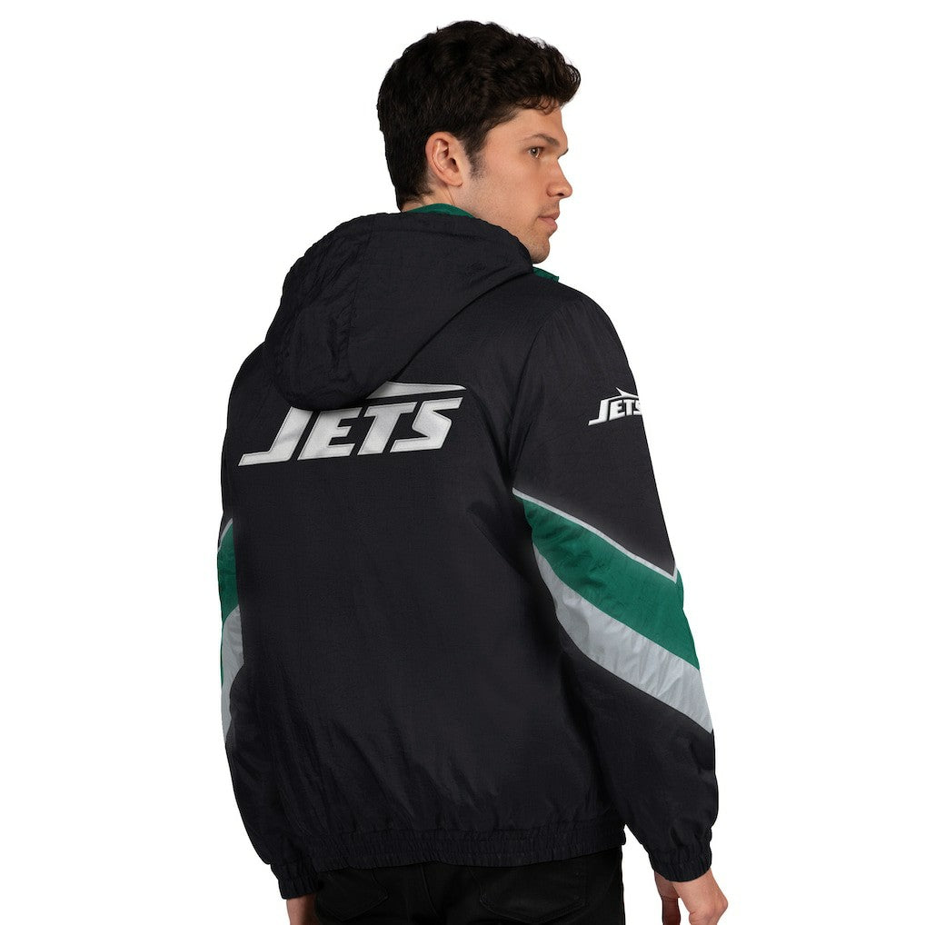 New York Jets Starter Thursday Night Gridiron Full-Zip Jacket - Black/Green - NFL