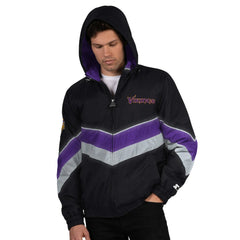 Minnesota Vikings Starter Thursday Night Gridiron Full-Zip Jacket - Black/Purple - NFL