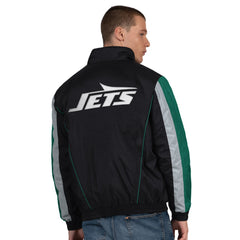 New York Jets Starter Thursday Night Gridiron Half-Zip Jacket - Black - NFL