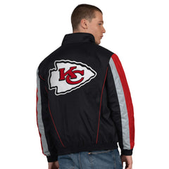Kansas City Chiefs Starter Thursday Night Gridiron Half-Zip Jacket - Black - NFL