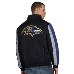Baltimore Ravens Starter Thursday Night Gridiron Half-Zip Jacket - Black - NFL