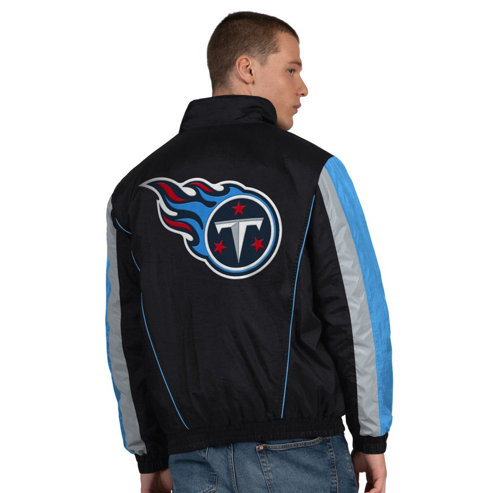 Tennessee Titans Starter Thursday Night Gridiron Half-Zip Jacket - Black - NFL
