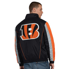 Cincinnati Bengals Starter Thursday Night Gridiron Half-Zip Jacket - Black - NFL