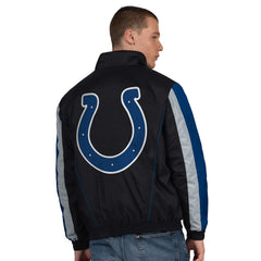 Indianapolis Colts Starter Thursday Night Gridiron Half-Zip Jacket - Black - NFL
