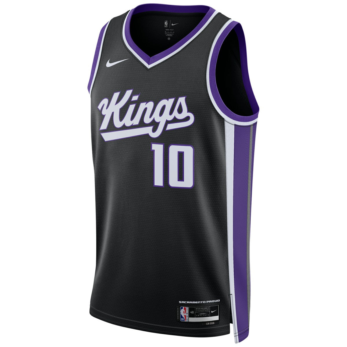Nike DeMar DeRozan Sacramento Kings Unisex Swingman Player Jersey Icon Edition Black