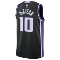 Nike DeMar DeRozan Sacramento Kings Unisex Swingman Player Jersey Icon Edition Black