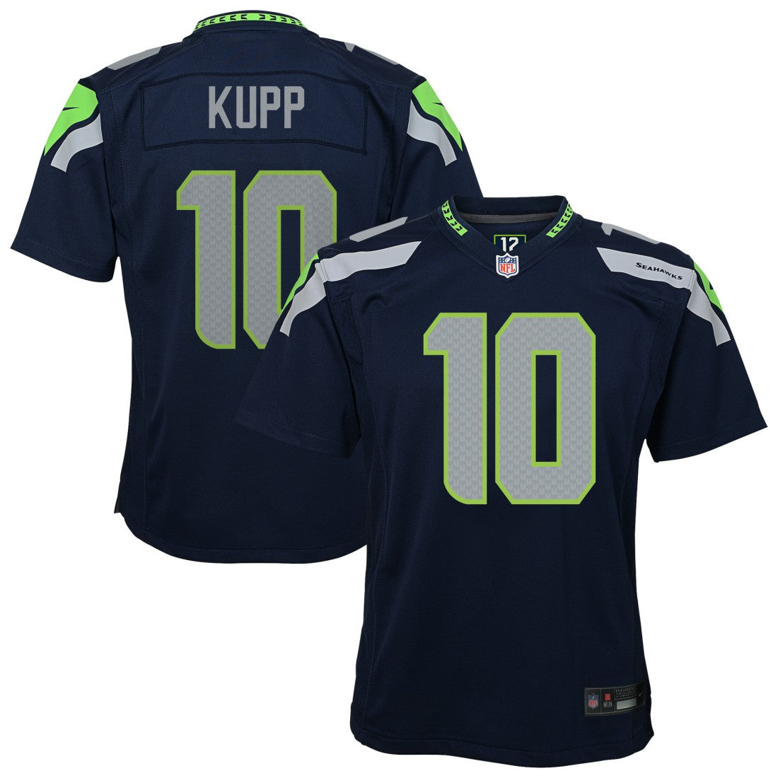 Cooper Kupp Seattle Seahawks Youth Game Jersey - College Navy - Nike