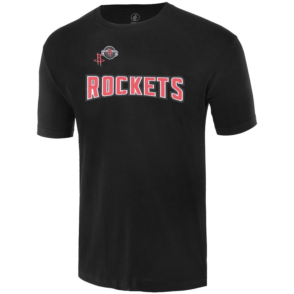 Houston Rockets FISLL Unisex Oversize Logo T-Shirt Black