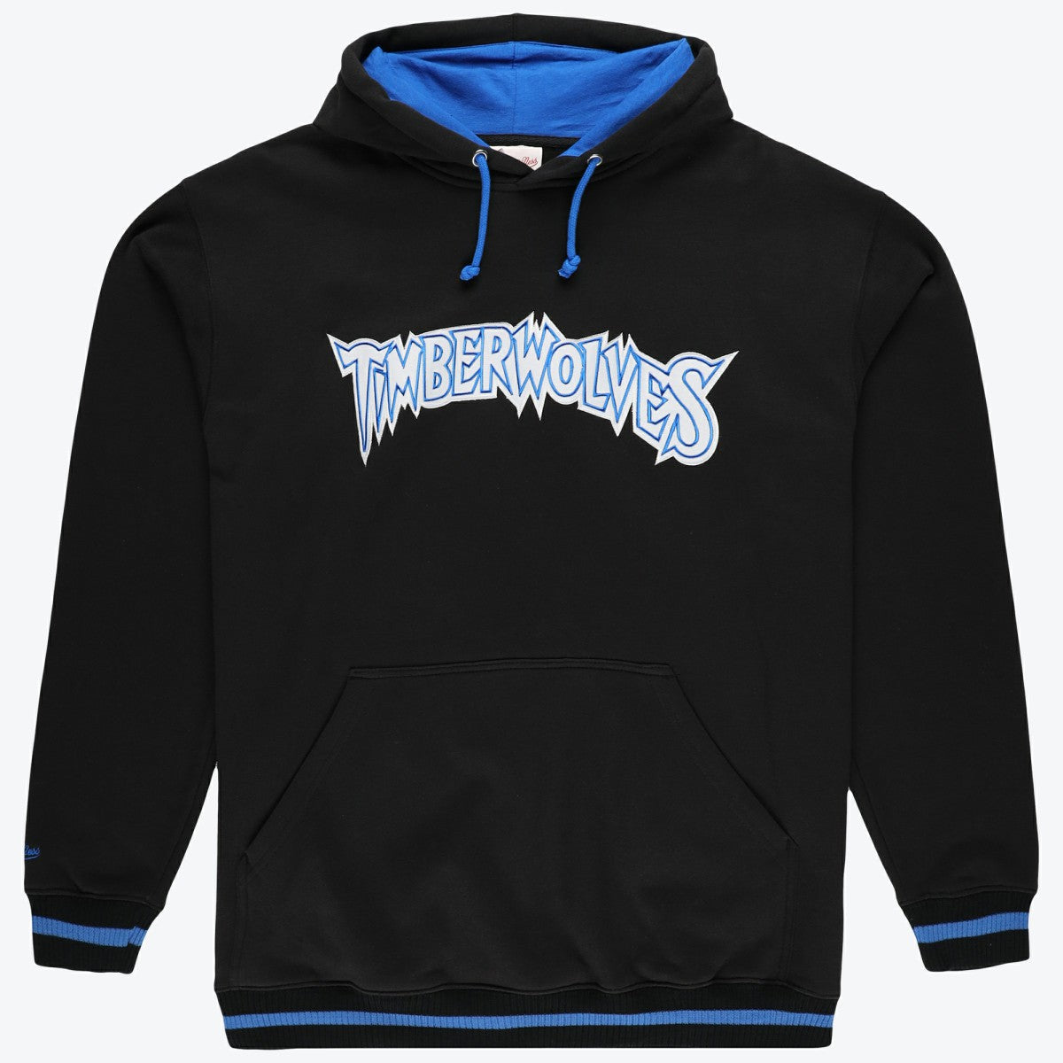 Mitchell & Ness Minnesota Timberwolves Hardwood Classics Big & Tall Hoodie Black