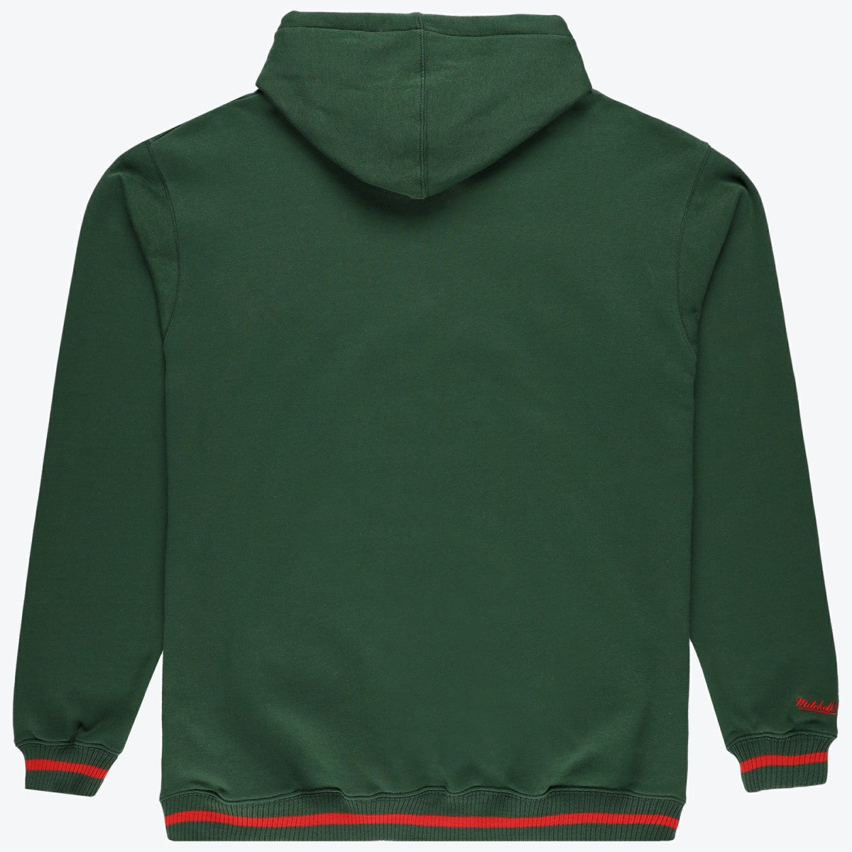 Mitchell & Ness Milwaukee Bucks Hardwood Classics Big & Tall Hoodie Hunter Green