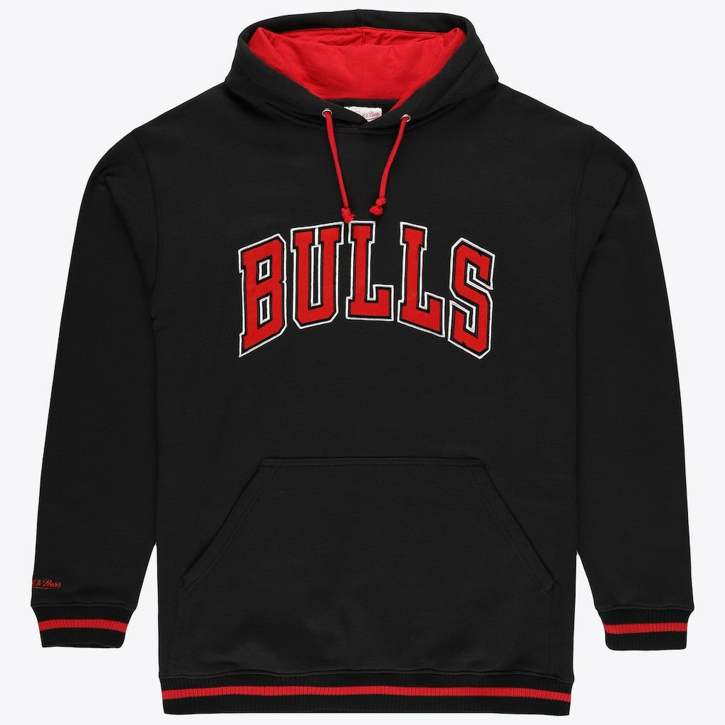 Mitchell & Ness Chicago Bulls Hardwood Classics Big & Tall Hoodie Black