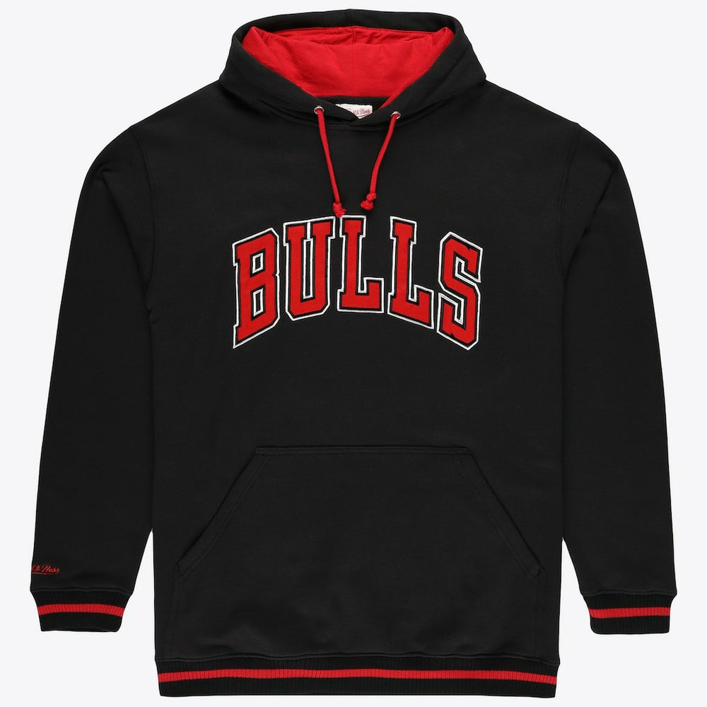 Mitchell & Ness Chicago Bulls Hardwood Classics Big & Tall Hoodie Black