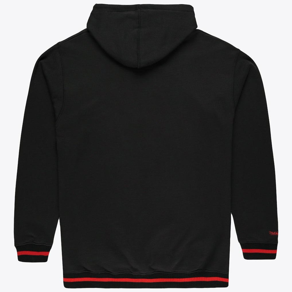 Mitchell & Ness Chicago Bulls Hardwood Classics Big & Tall Hoodie Black