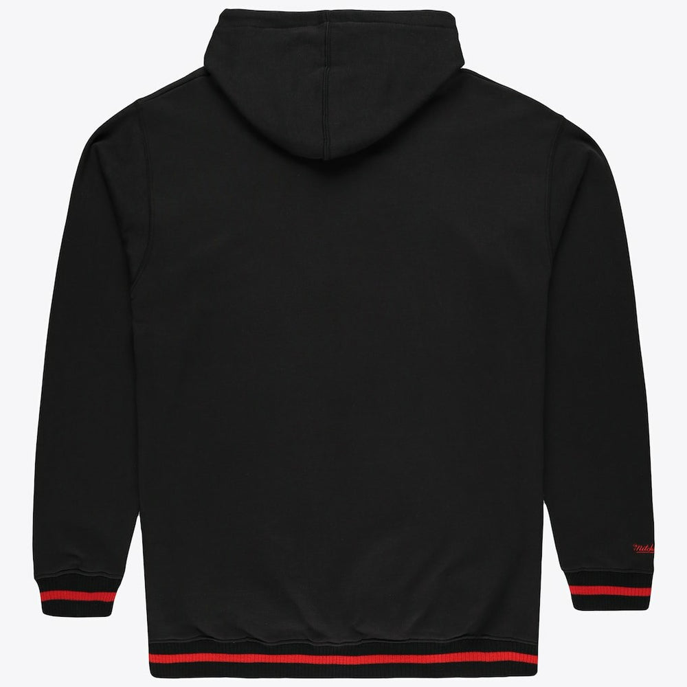 Mitchell & Ness Chicago Bulls Hardwood Classics Big & Tall Hoodie Black