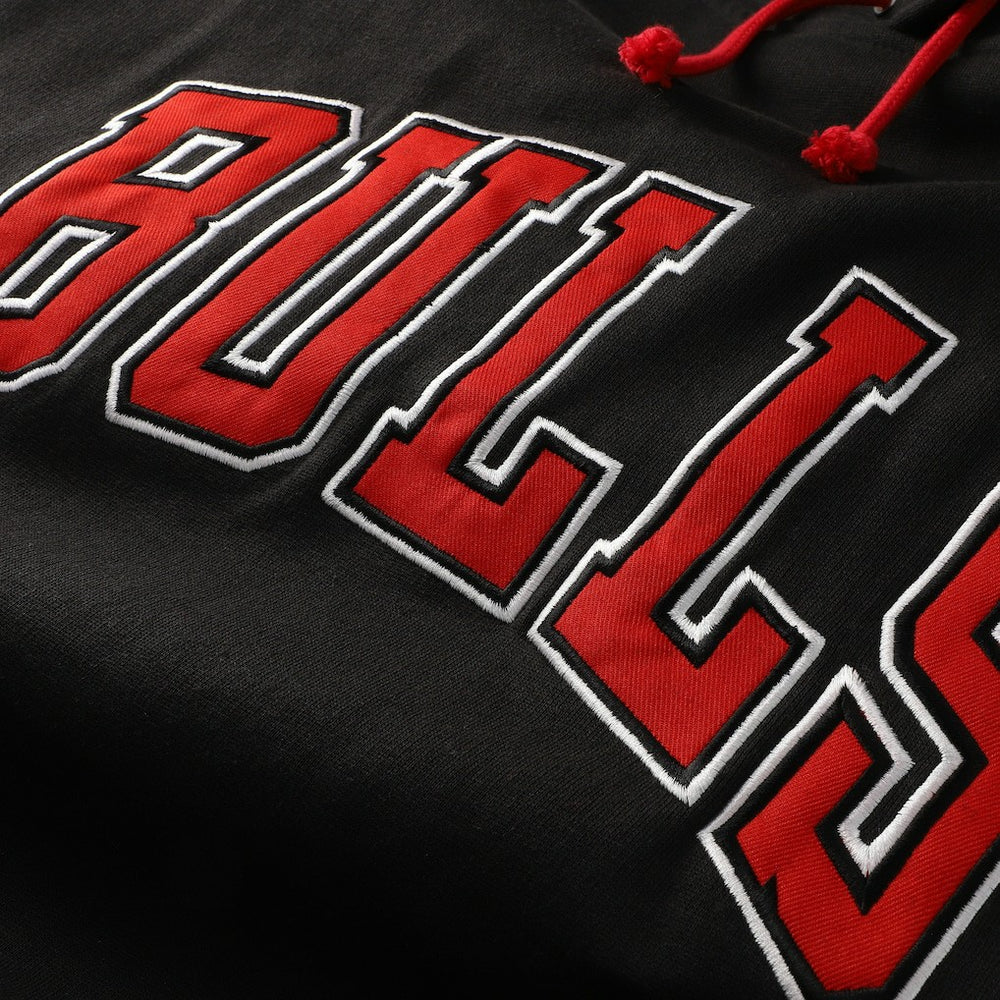 Mitchell & Ness Chicago Bulls Hardwood Classics Big & Tall Hoodie Black