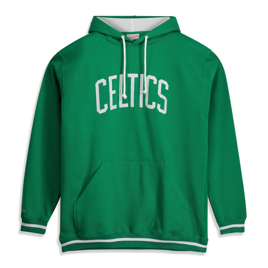 Mitchell & Ness Boston Celtics Hardwood Classics Big & Tall Hoodie Kelly Green