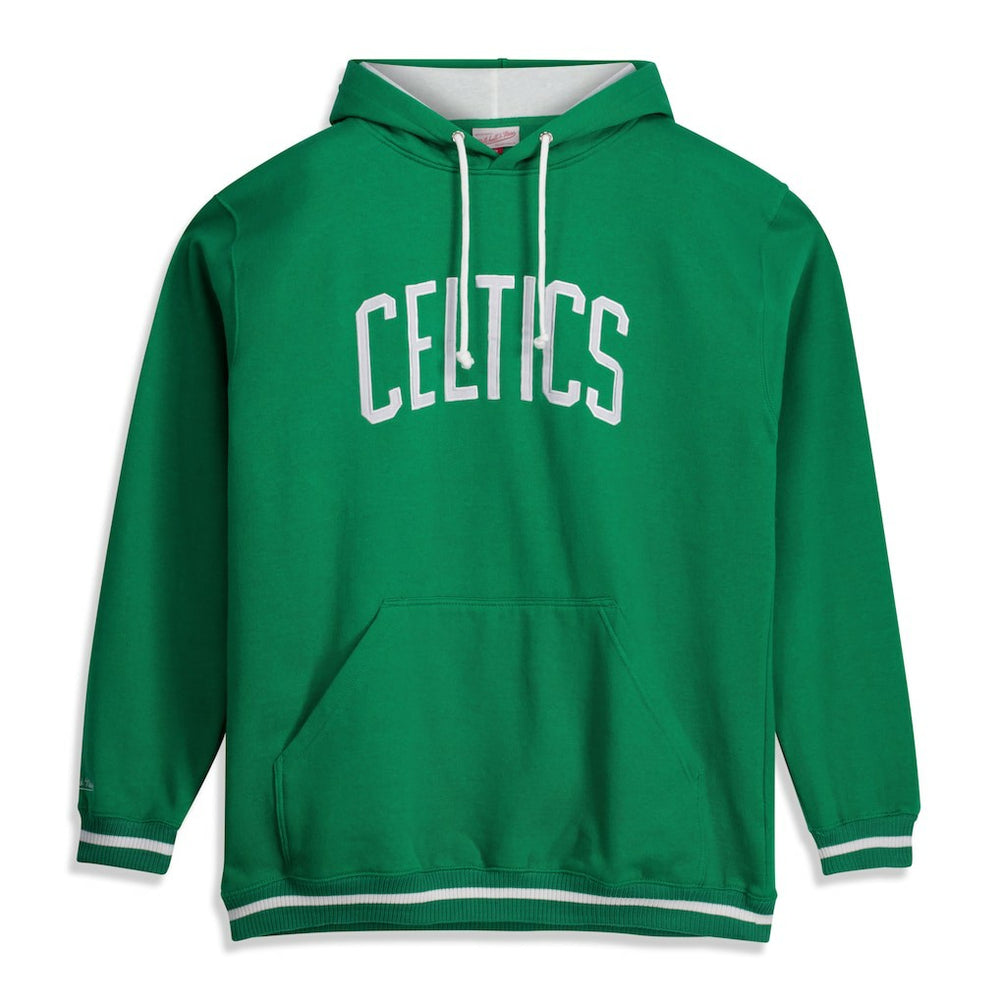 Mitchell & Ness Boston Celtics Hardwood Classics Big & Tall Hoodie Kelly Green