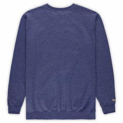 Mitchell & Ness Golden State Warriors Hardwood Classics Big & Tall Crewneck Sweatshirt Heather Royal