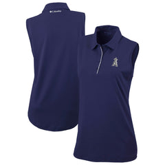 Los Angeles Angels Columbia Women's Tend The Ball Sleeveless Polo Online