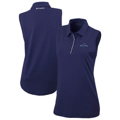 Tampa Bay Rays Columbia Women's Tend The Ball Sleeveless Polo Near Me