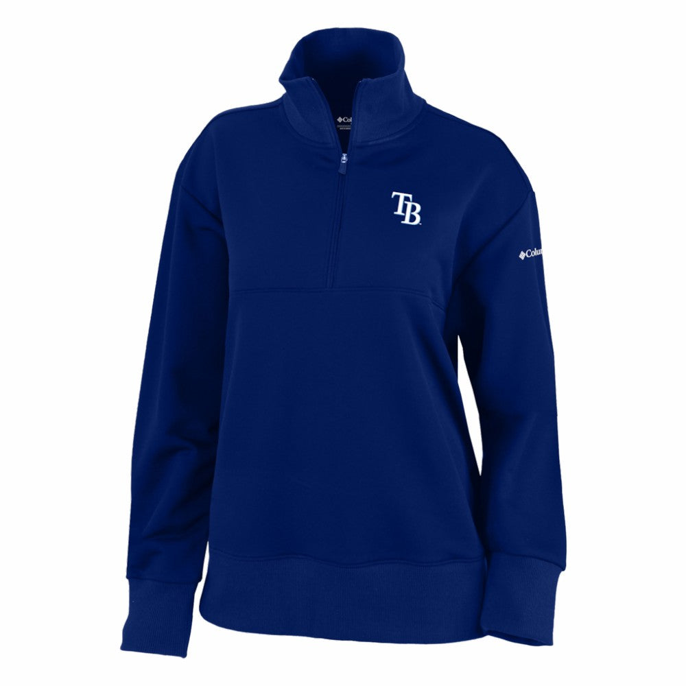 Tampa Bay Rays Columbia Women's Birchwood Hills Quarter-Zip Pullover Online