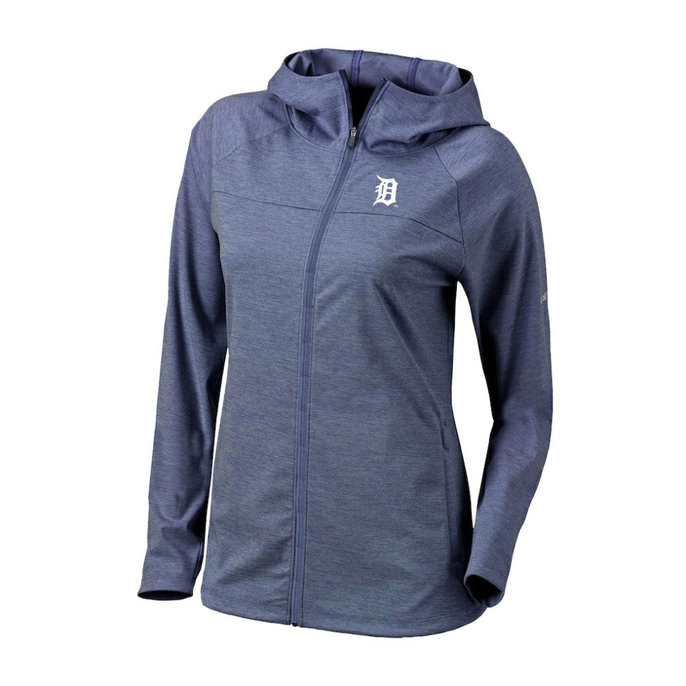 Detroit Tigers Columbia Women's Half Shot Full-Zip Hoodie Sale