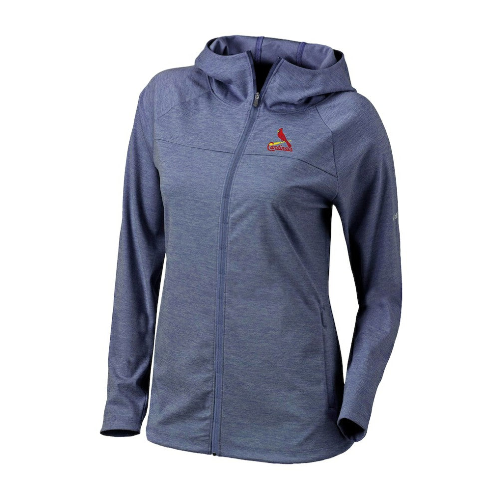 St. Louis Cardinals Columbia Women's Half Shot Full-Zip Hoodie Sale