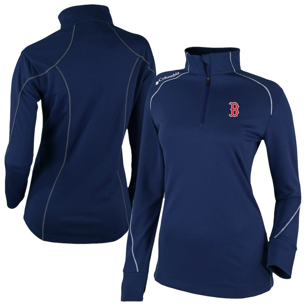 Boston Red Sox Columbia Women's Shotgun 2.0 Quarter-Zip Pullover Near Me