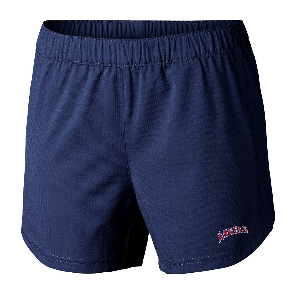 Los Angeles Angels Columbia Women's Tamiami Pull-On Shorts for sale