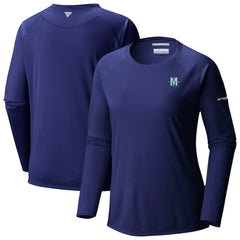 Seattle Mariners Columbia Tidal Tee II Long Sleeve T-Shirt Discount