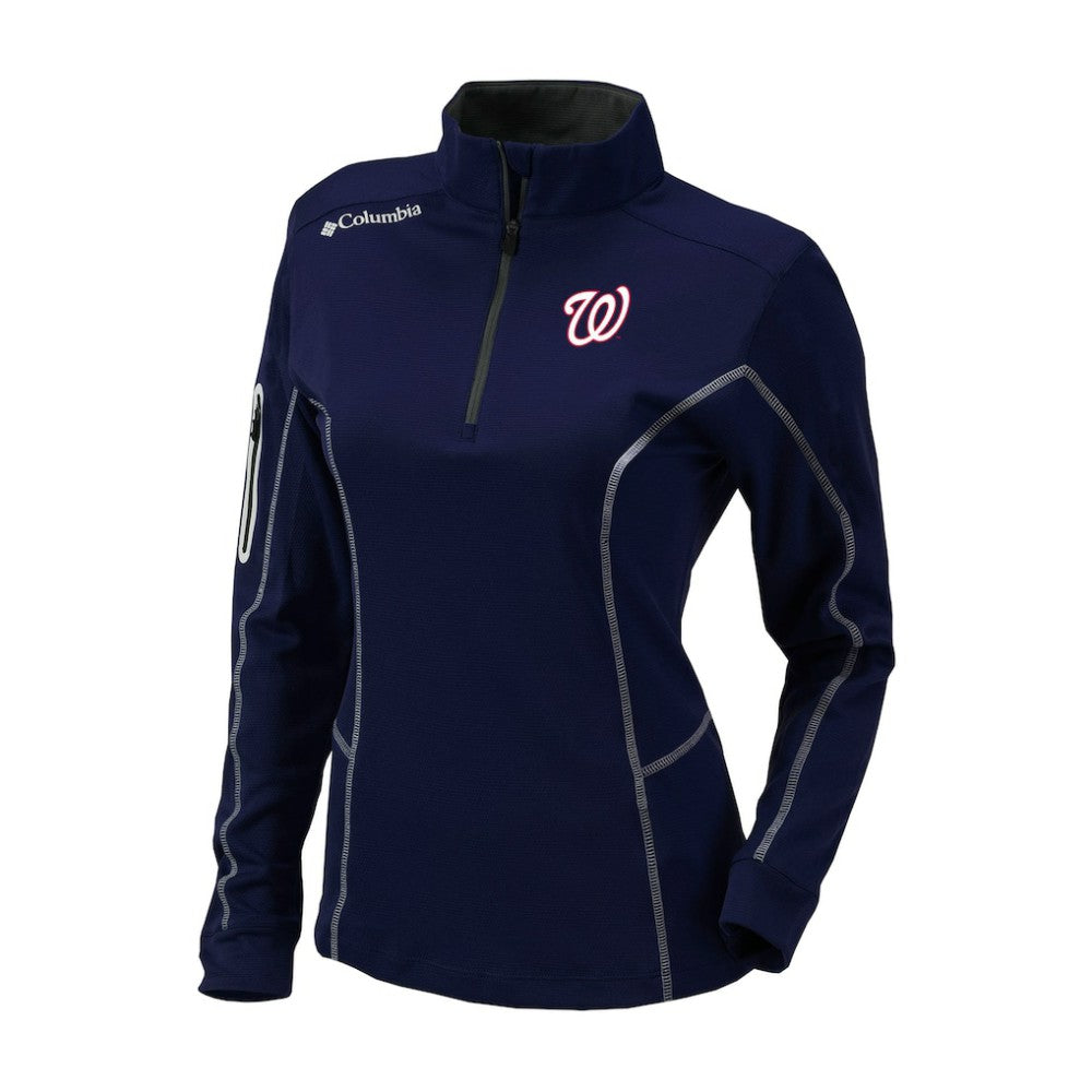 Washington Nationals Columbia Shotgun Quarter-Zip Top for sale