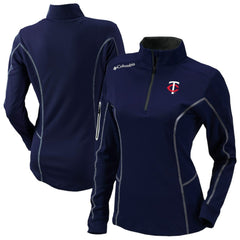 Minnesota Twins Columbia Shotgun Quarter-Zip Top Online