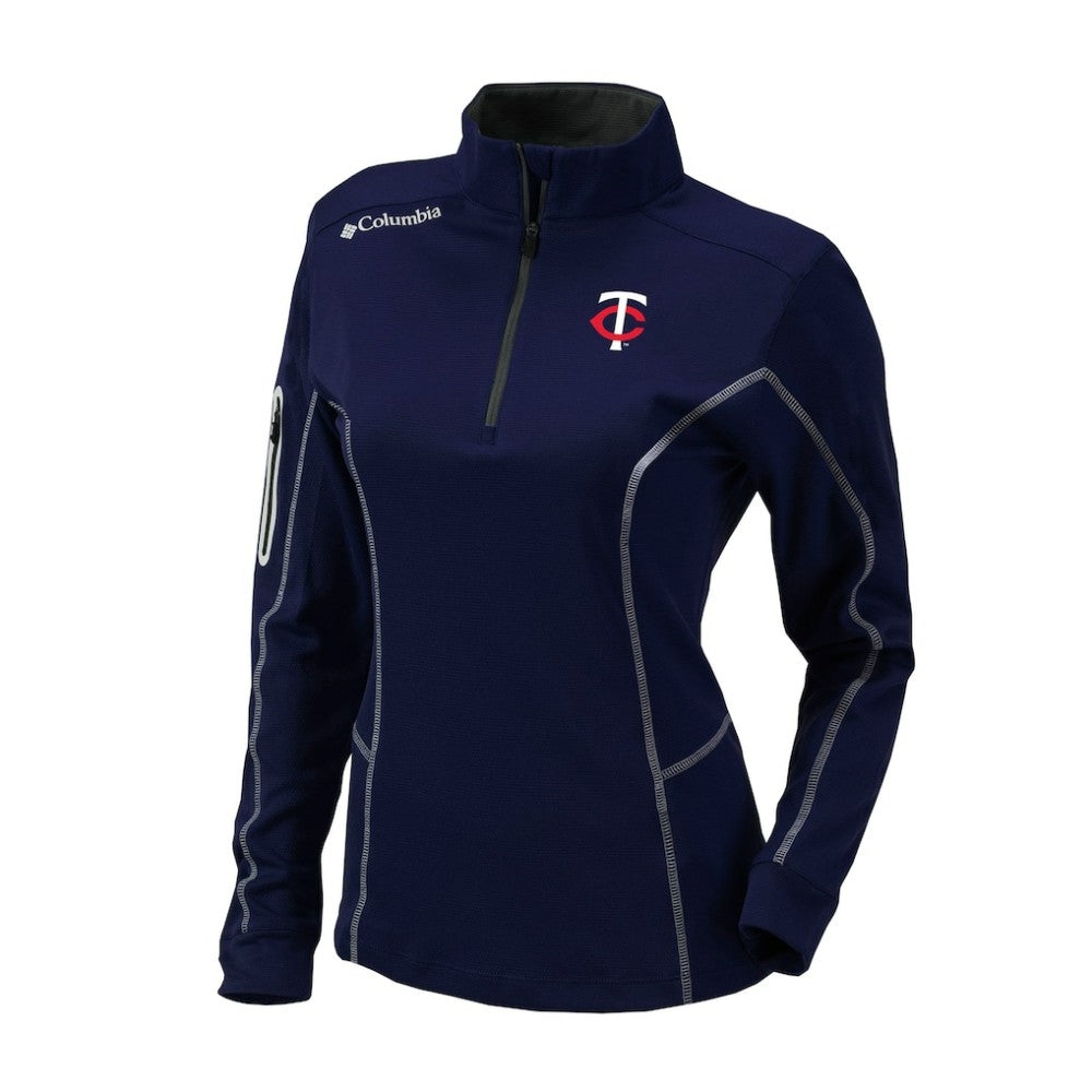 Minnesota Twins Columbia Shotgun Quarter-Zip Top Online