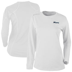 Miami Marlins Columbia Shotgun Long Sleeve T-Shirt Discount