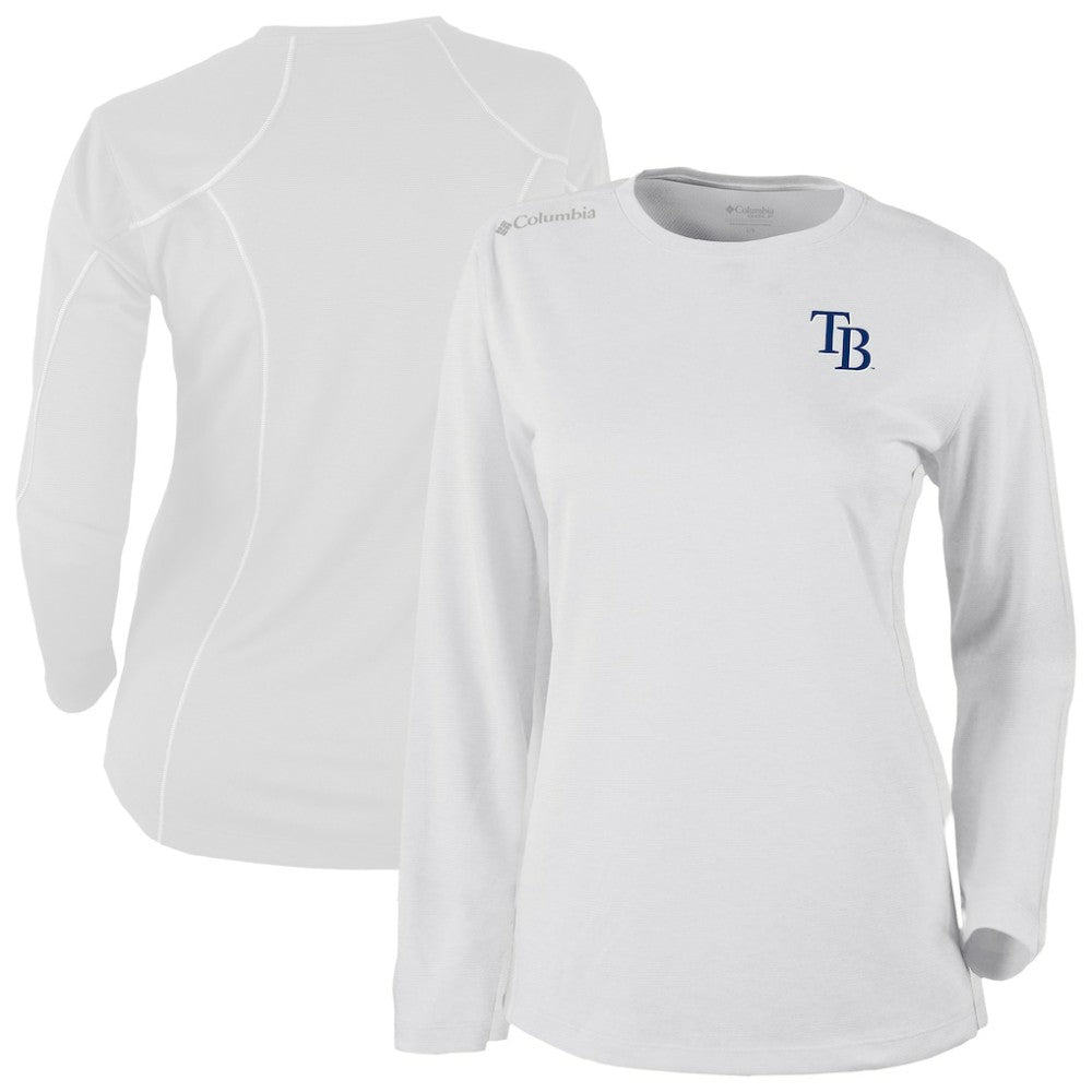 Tampa Bay Rays Columbia Shotgun Long Sleeve T-Shirt Outlet