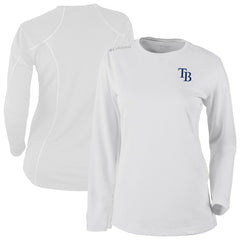 Tampa Bay Rays Columbia Shotgun Long Sleeve T-Shirt Outlet