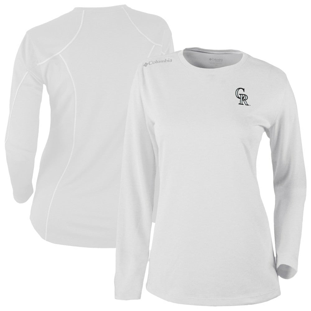 Colorado Rockies Columbia Shotgun Long Sleeve T-Shirt for sale