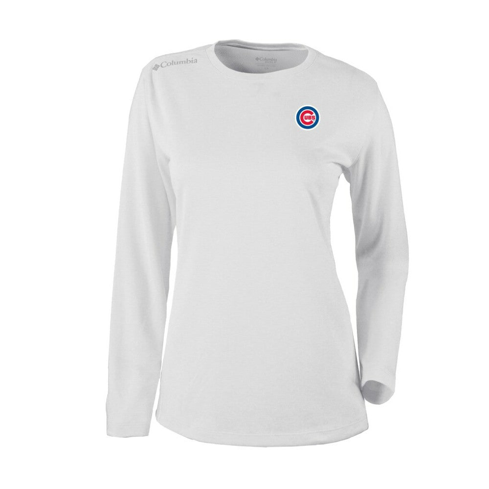 Chicago Cubs Columbia Shotgun Long Sleeve T-Shirt Outlet